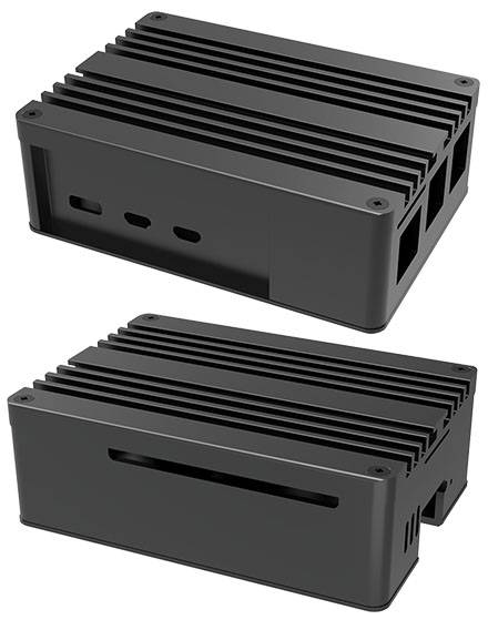 Akasa Pi-5 Pro Gehäuse (für Raspberry Pi 5, Lüfterlos) [A-RA13-M2B]-0