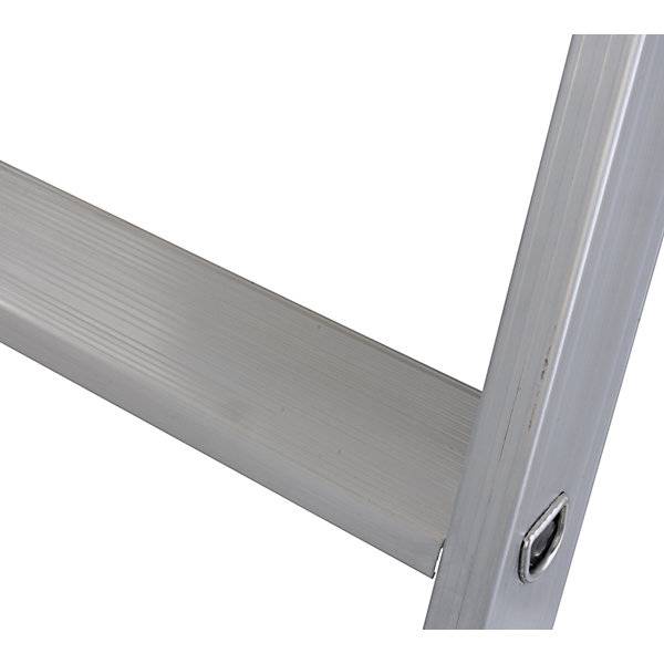 Schwerlast-Anlegeleiter 80 mm Alu-Stufen bis 225 kg 7 Stufen. Krause-Werk GmbH & CO. KG 78748249-3