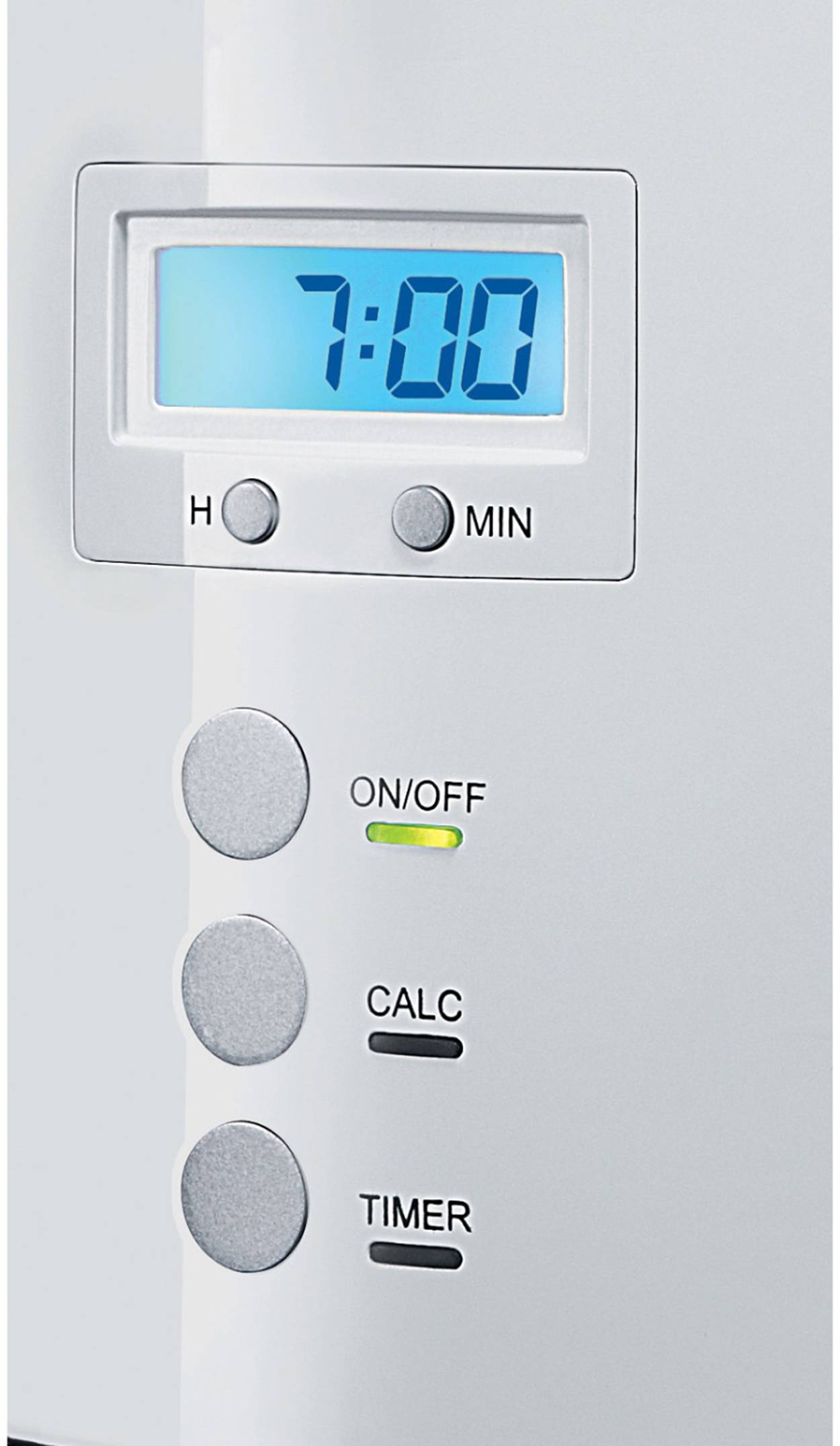 Melitta Optima Timer ws Kaffeemaschine Weiß Fassungsvermögen Tassen=12 Display, Timerfunktion, Warmhaltefunktion-1