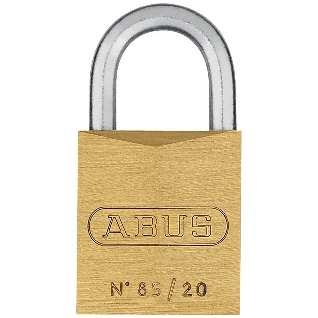 ABUS Vorhangschloss Messing 85/20 gl.-0196-0