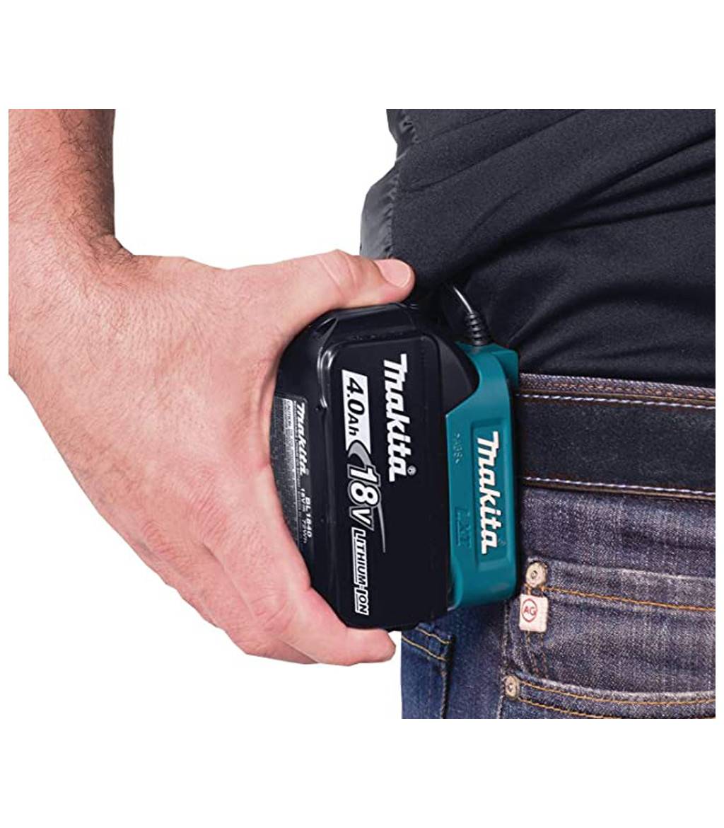 Thermoweste DCV202ZM Gr.L Spannung 12-18V schwarz o.Akku/Ladegerät Makita-1