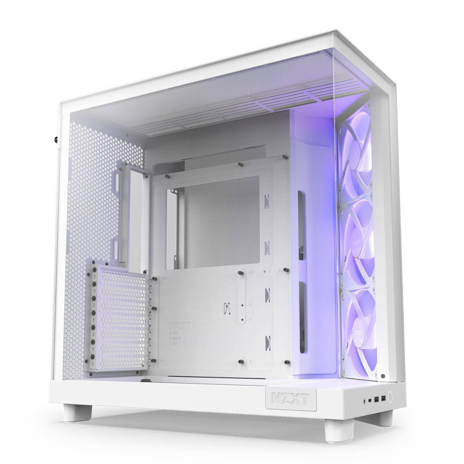 NZXT H6 Flow RGB Midi-Tower-Gehäuse weiß CC-H61FW-R1-0