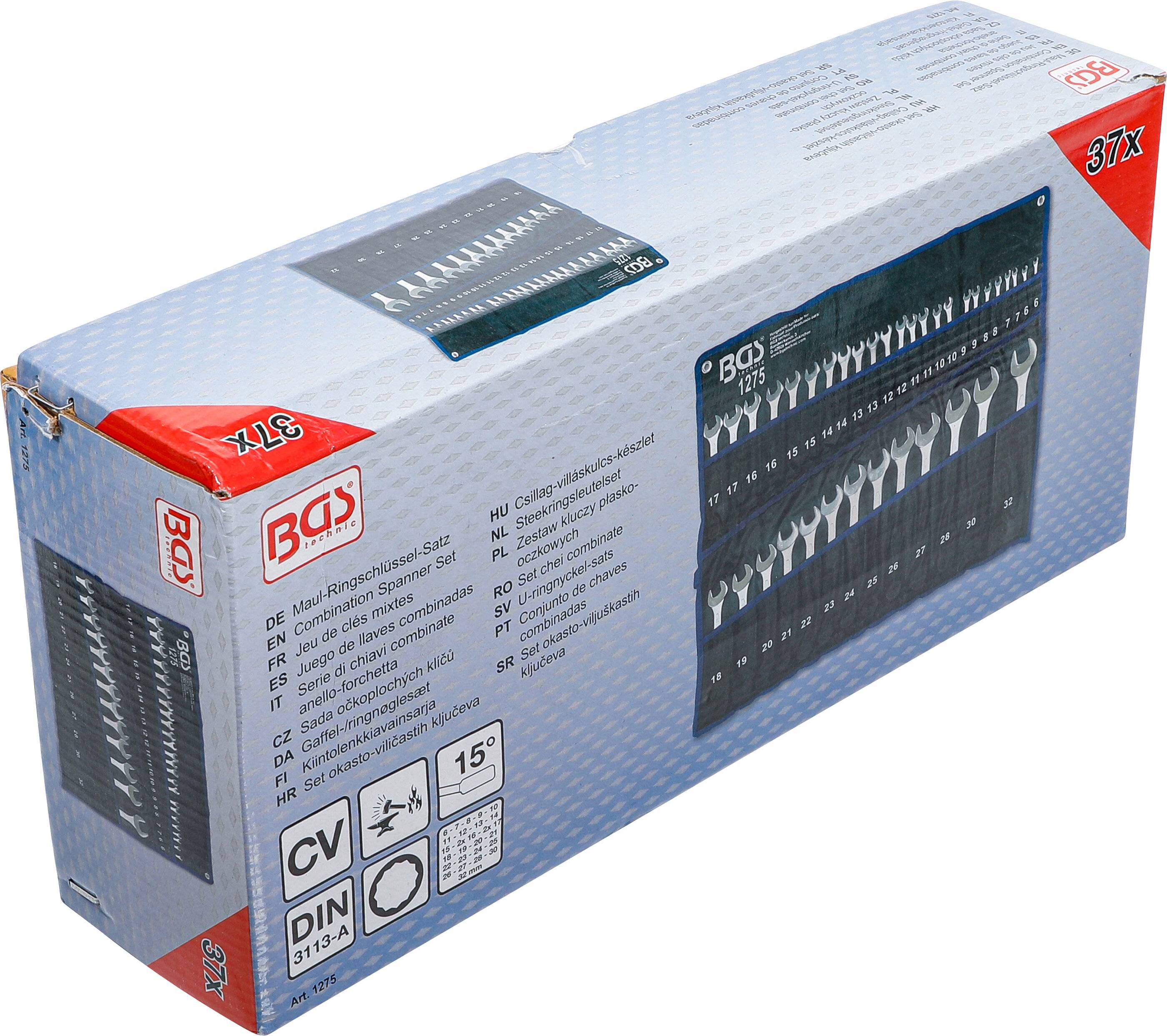 Maul-Ringschlüssel-Satz SW 6 - 32 mm 37-tlg.-4