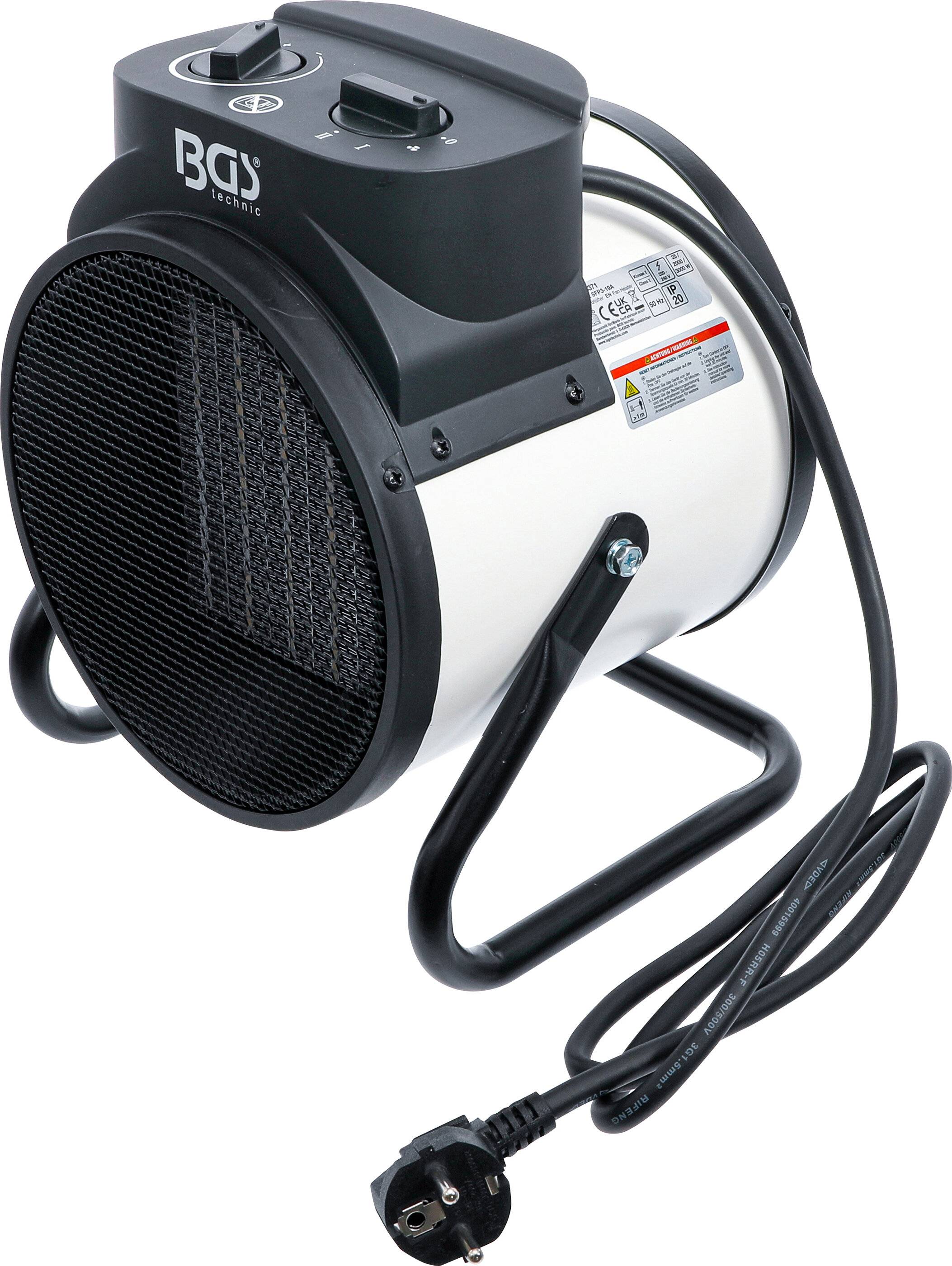 BGS 73371 Heizlüfter, elektrisch, 3 kW-2