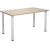 Mehrzwecktisch DUO-U gerade Platte Tiefe 800 mm Breite 1400 mm Eiche Eiche. TAKKT Industrial & Packaging