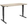 Schreibtisch Atlanta Trend elektrisch höhenverstellbar gerade abgerundete Ecken BxT 1600 x 800 mm