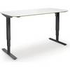 Schreibtisch Atlanta Trend elektrisch höhenverstellbar gerade abgerundete Ecken BxT 1600 x 800 mm