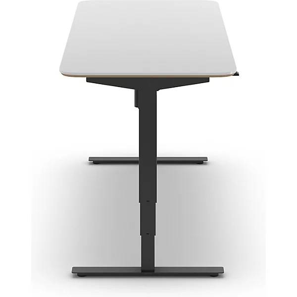 Schreibtisch Atlanta Trend elektrisch höhenverstellbar gerade abgerundete Ecken BxT 2000 x 800 mm-2