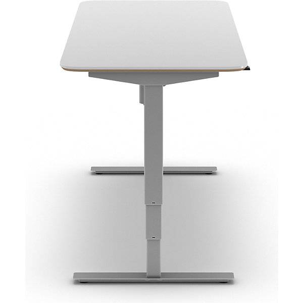 Schreibtisch Atlanta Trend elektrisch höhenverstellbar gerade abgerundete Ecken BxT 1800 x 800 mm-1