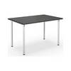Mehrzwecktisch DUO-C gerade Platte HxT 700 - 800 x 800 mm Breite 1200 mm dunkelgrau weiß. TAKKT Industrial &