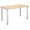 Mehrzwecktisch DUO-U gerade Platte Tiefe 800 mm Breite 1400 mm Birke Birke. TAKKT Industrial & Packaging