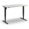 Schreibtisch Atlanta Trend elektrisch höhenverstellbar gerade abgerundete Ecken BxT 1400 x 800 mm