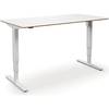 Schreibtisch Atlanta Trend elektrisch höhenverstellbar gerade BxT 1600 x 800 mm weiß/weiß. TAKKT Industrial &