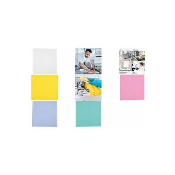 HYGOCLEAN Allzwecktuch Tetra Premium, Viskose/PP, sortiert