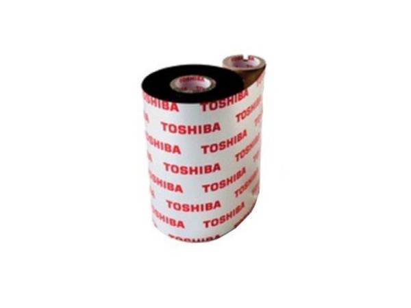 Toshiba Farbband BX780084AG6E schwarz Wachs/Harz 84mm x 800m 1 VE 5 - Farbband