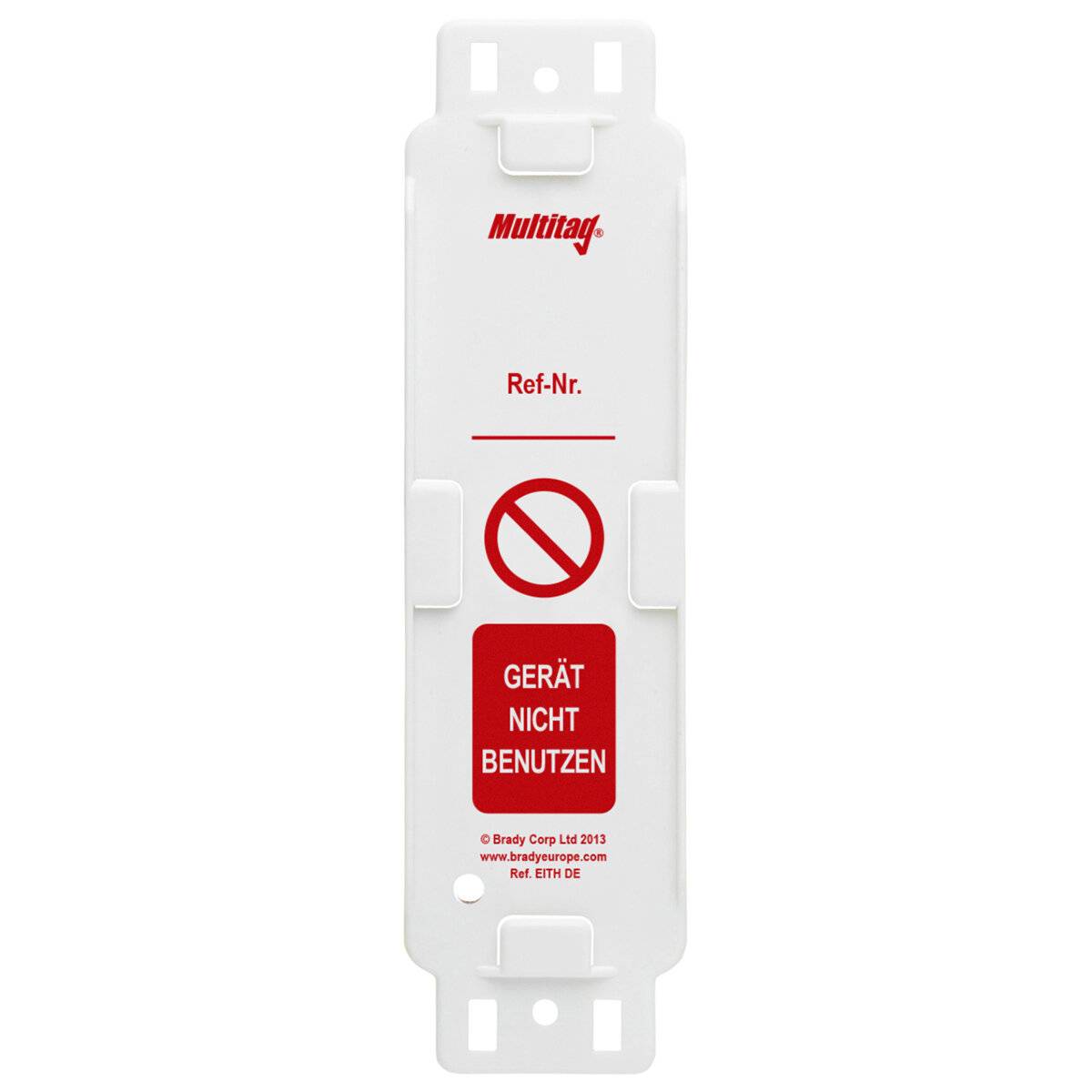 BRADY Sicherheitskontrollsysteme für Maschinen • Paket mit 10Multitag-Haltern-0