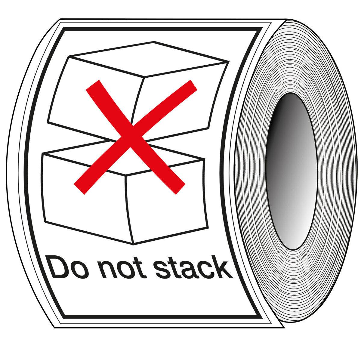 Verpackungsetikett • Nicht stapeln • STE16 • 210x148 mm • B-7610 • 1000 Stück-0