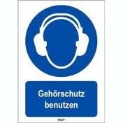 Gebot • Gehörschutz benutzen • M003 • 297x210 mm • B-862 • Gehörschutz benutzen-1