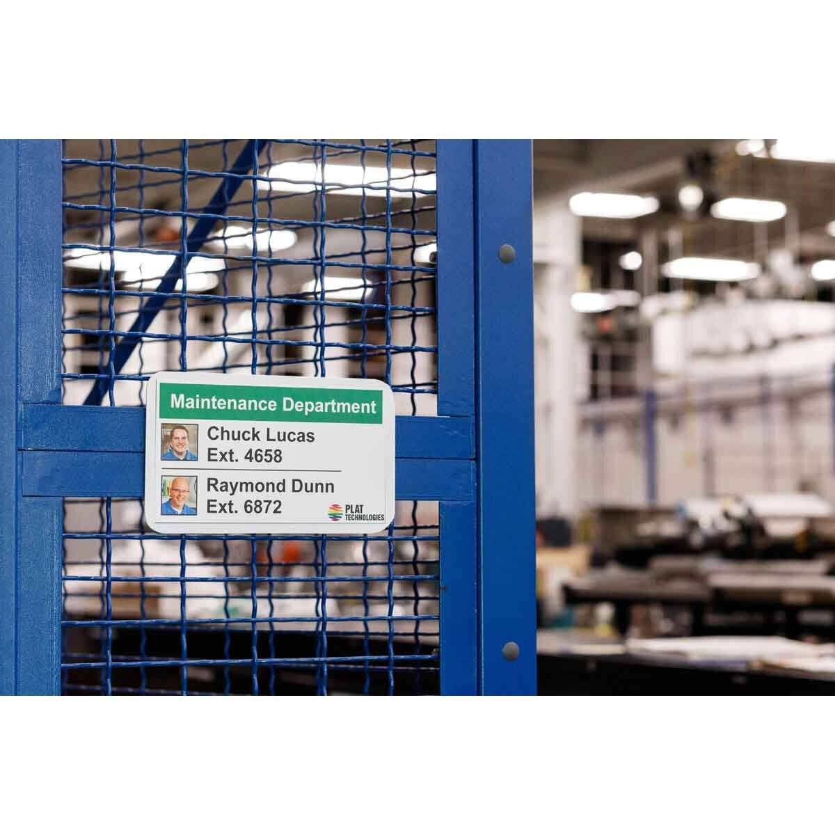 Polyester-Endlosband für den J5000-Drucker • Weiß • Breite: 152 mm • Länge: 30 m-2