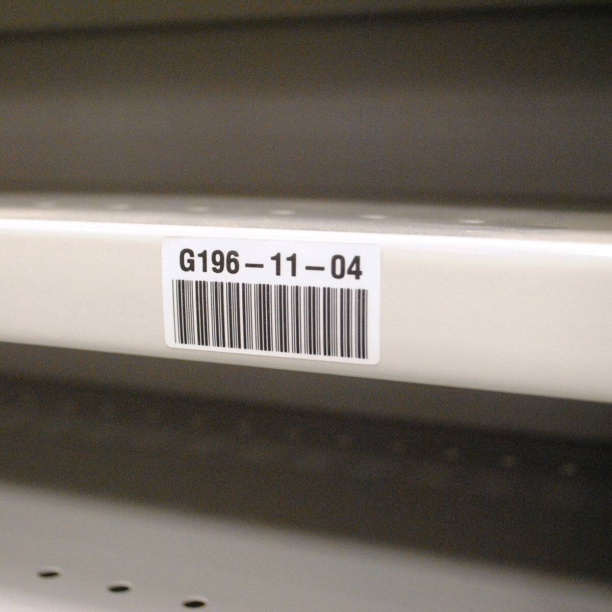 Brady Corporation M6-20-489 Polyester Weiss matt 25.40 x 50.80 mm extra stark haftend 100 E-1