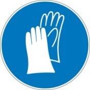 Gebot • PIC 255 • 100 mm • B-7527 • Schutzhandschuhe benutzen-1