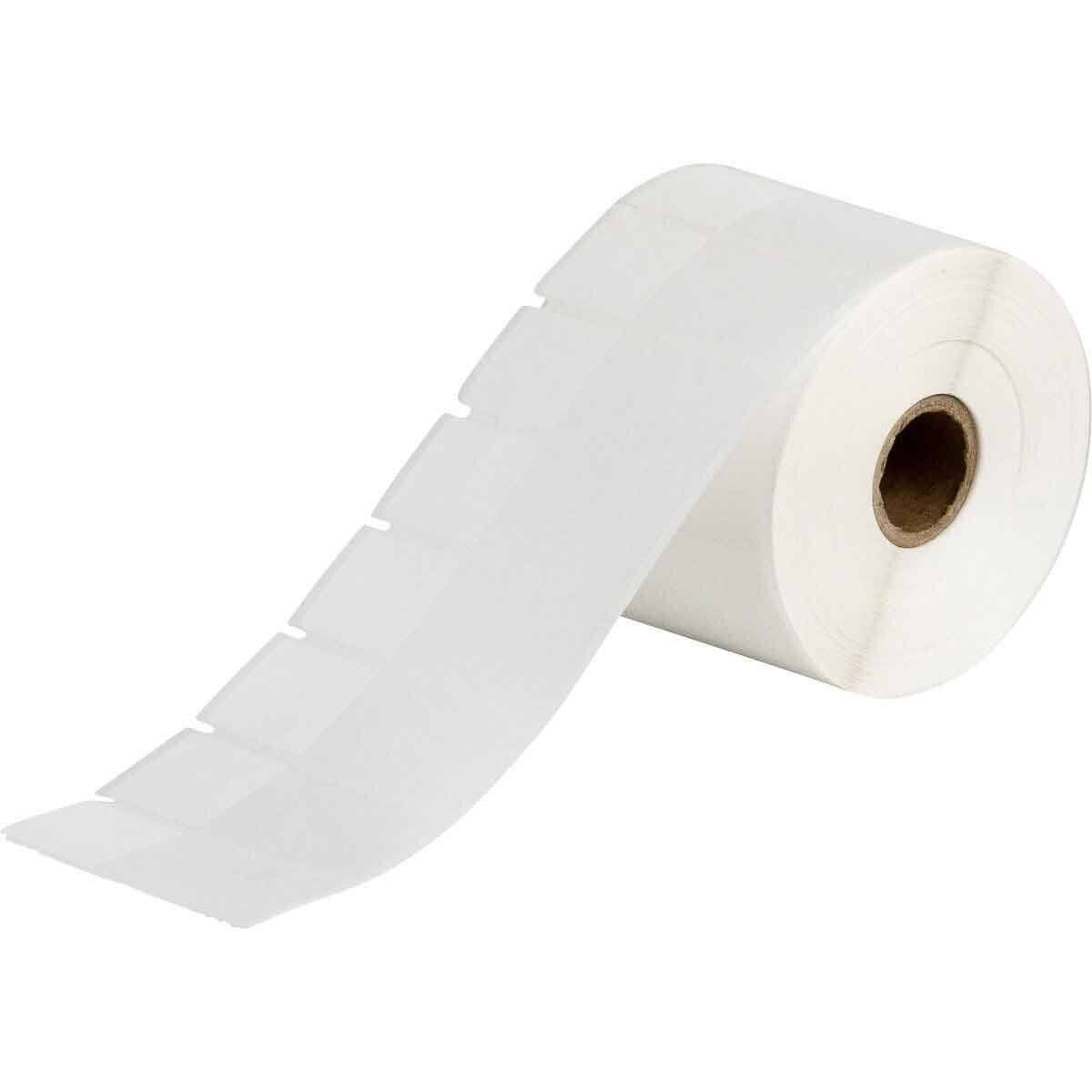 Etiketten • Weiß/Transparent • 25.4 x 66.68 mm • Selbstlaminierender Polyester-1