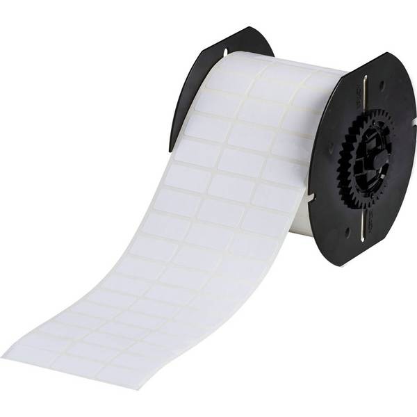 Polyvinylfluorid-Etiketten für den BBP33 Drucker • Weiß Matt • 25.4 x 12.7 mm