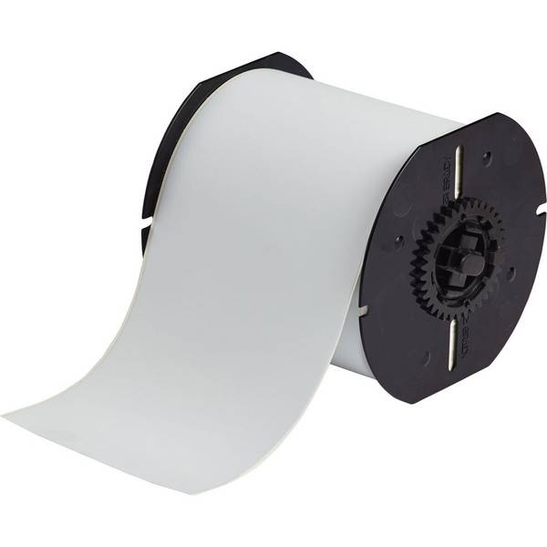 B30 Polyesterband • Silber • 101 mm x 39.6 m • Metallisierter Polyester B-428