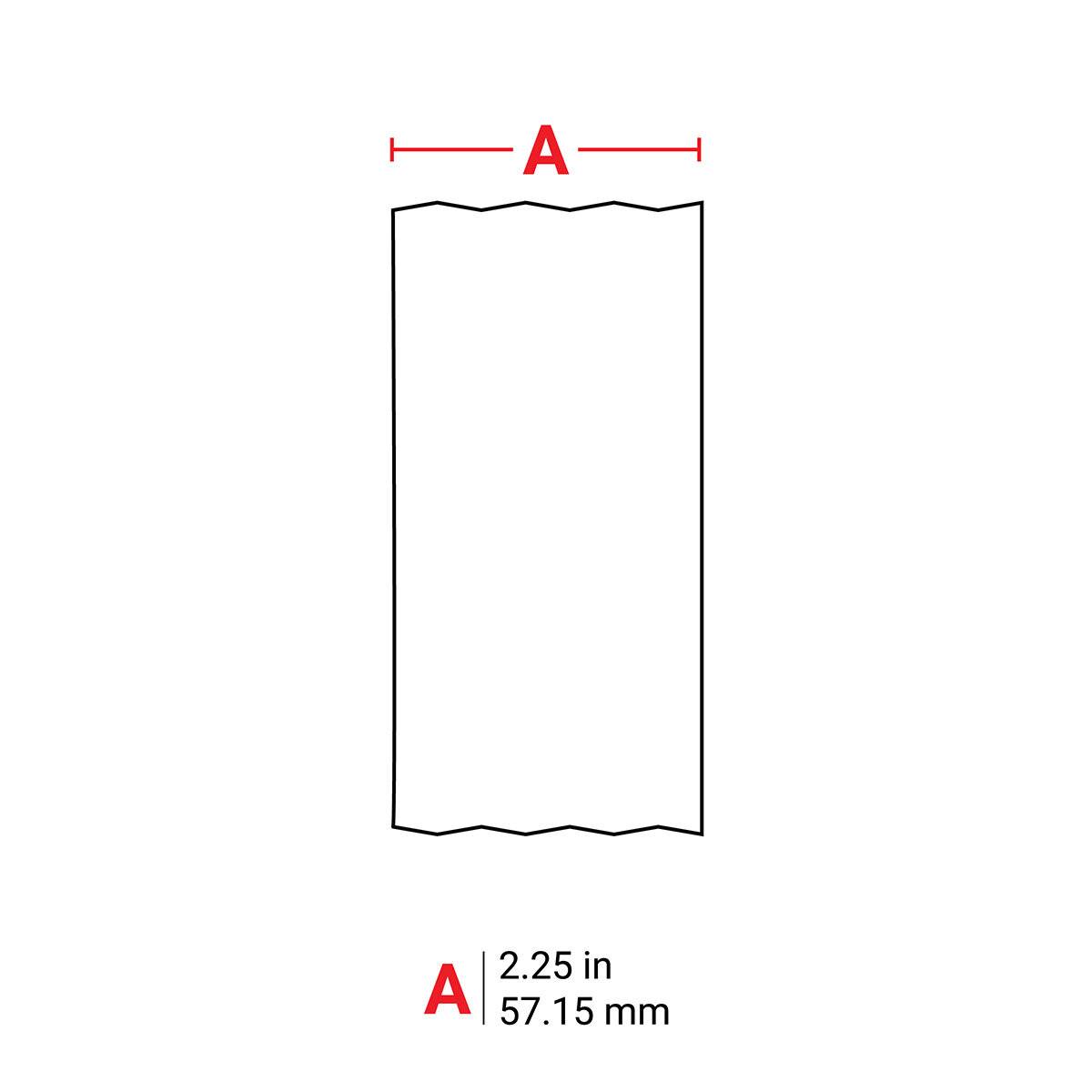 BradyJetJ4000 Polypropylenetiketten • 57.15 mm • Weiß-2