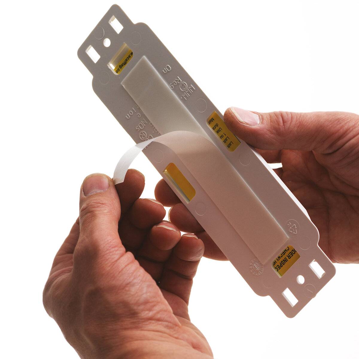 Klebepads für Sicherheitskontrollsysteme • Paket mit 10 stück, 25mmx140mm-0