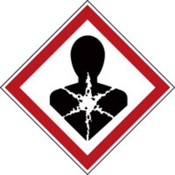 Gefahrstoff - GHS • PIC 1807 • 10x10 mm • B-7586 • Auf Karte • 96 Stück