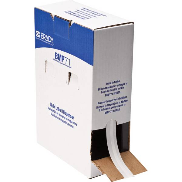 Brady Corporation BM7C-240-498 Vinylgewebe Weiss matt 6.10 mm x 83.80 m wiederablösbar Endlos
