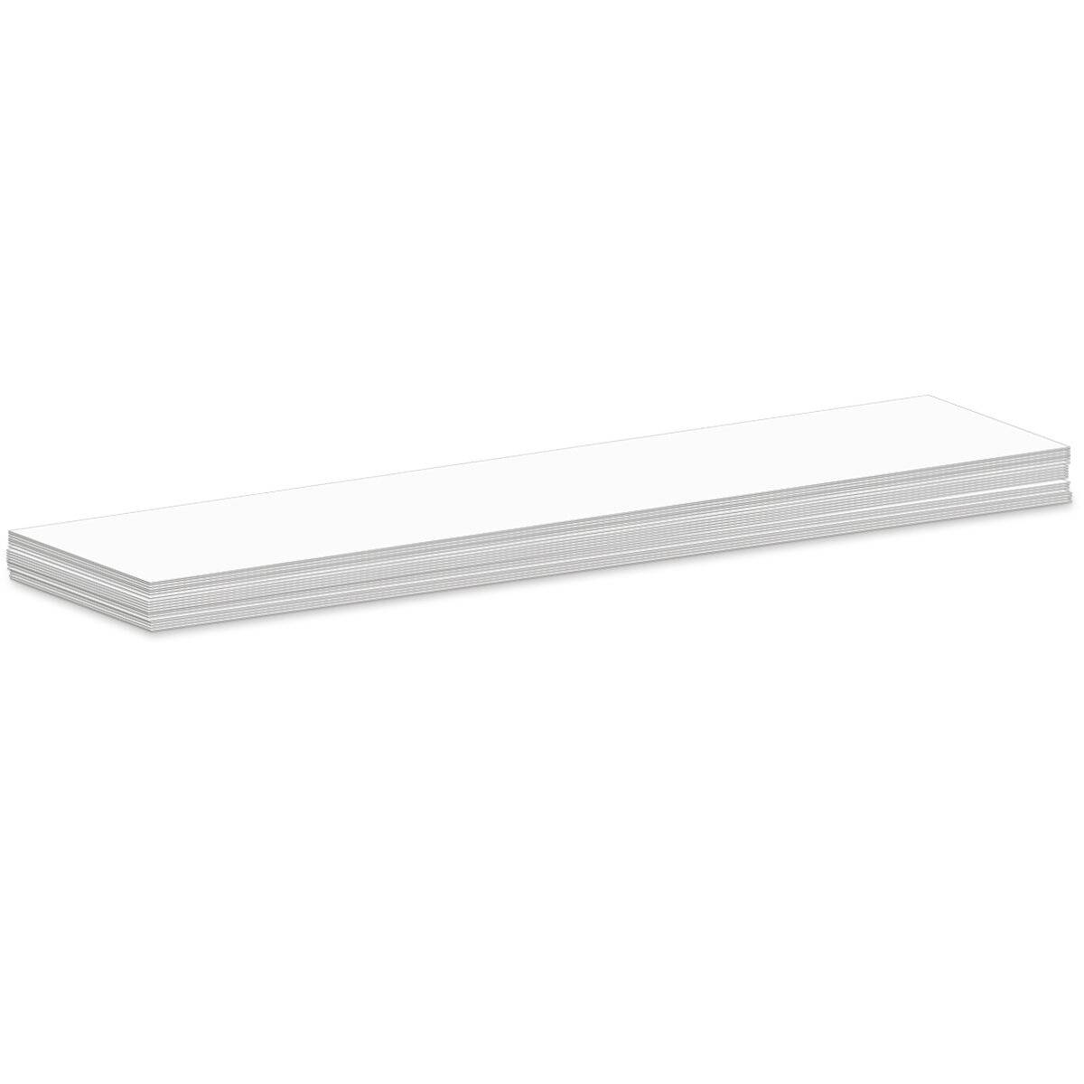 Kartoneinlagen • Weiß • Abmessung: 110 mm x 33 mm • Material: Karton-0
