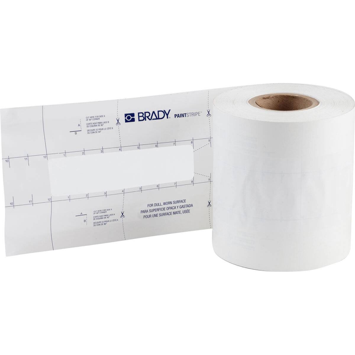 PaintStripe Schablone–Gestrichelte Linie • 50.8 x 203.2 mm • 152.4 m • rau-0