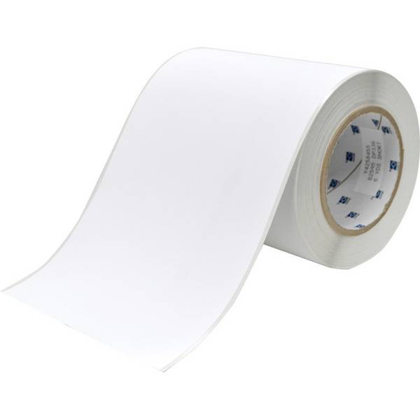 BradyJetJ4000 Polypropylenetiketten • 152.40 mm • Weiß