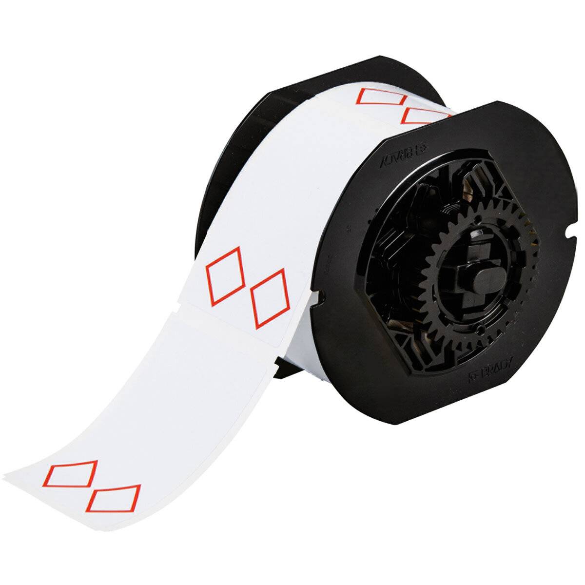 Gefahrstoff-Etiketten, weiß, 55 x 85 mm, 2 Rauten, für i3300/i5300/BBP3x/S3xxx, B30-260-7569-CLP2-5