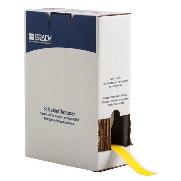 Brady Corporation BM7C-1000-855-YL Toughwash-Etiketten Polyester Gelb matt 25.40 mm x 22.86 m