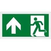 Erste Hilfe & Fluchtweg • Notausgang (links) • A0/E001 • 148x297 mm • B-7541-1