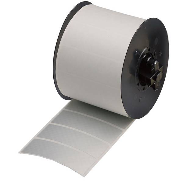 MiniMark fälschungssichere Etiketten • Silber • 76.2 X 25.4 mm • Polyester