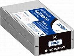 Epson SJIC22P(K): Ink cartridge for ColorWorks C3500 (Black) - Tinte auf Pigmentbasis - 1 Stück(e)-1
