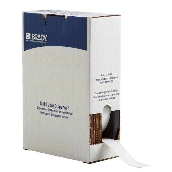 Brady Corporation BM7C-1000-584-WT reflektierendes Vinylband Weiss glänzend 25.40 mm x 22.86 m