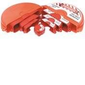 Absperr-Set für Durchgangsventile • Rot • Ventildurchmesser 25 mm - 330 mm-1