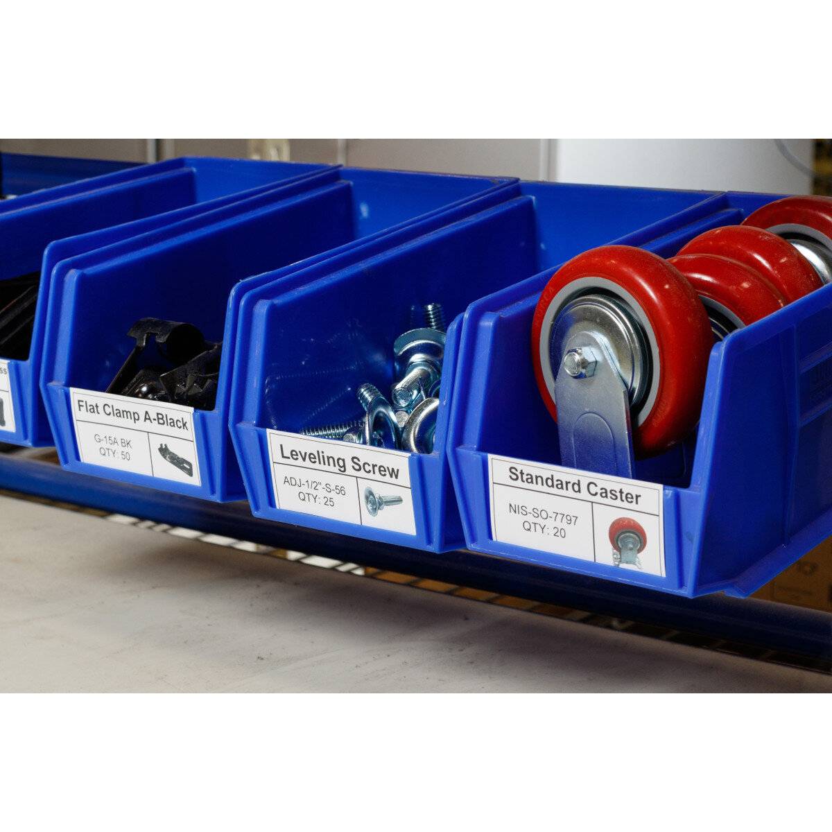 Vinyletiketten für den J5000-Drucker • Weiß • 105 x 155 mm • • B-2595-3