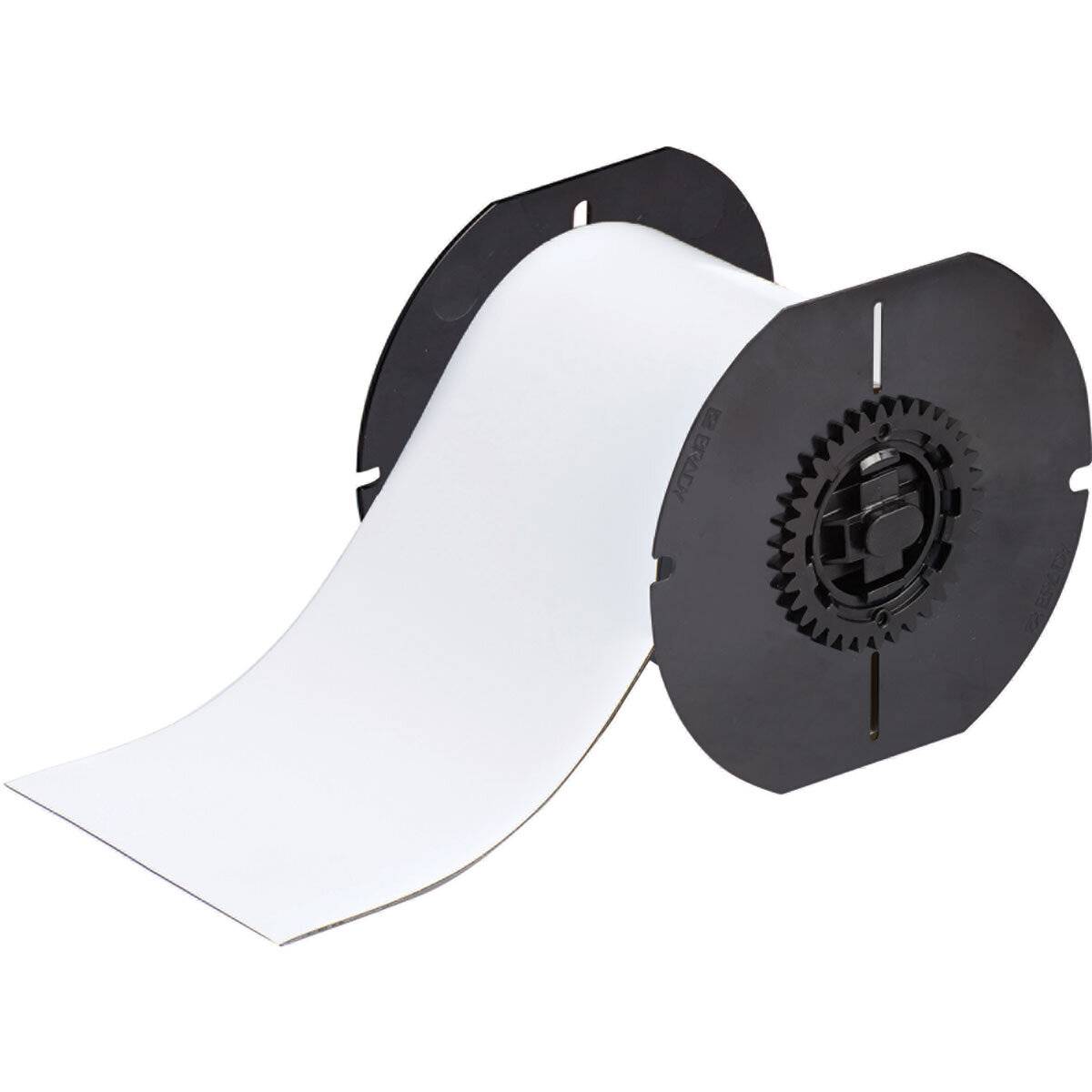 Magnet-Etikettenband, weiß, 108,0 mm x 7,6 m, für i3300/i5300/BBP3x/S3xxx, B30C-4250-509-WT-5