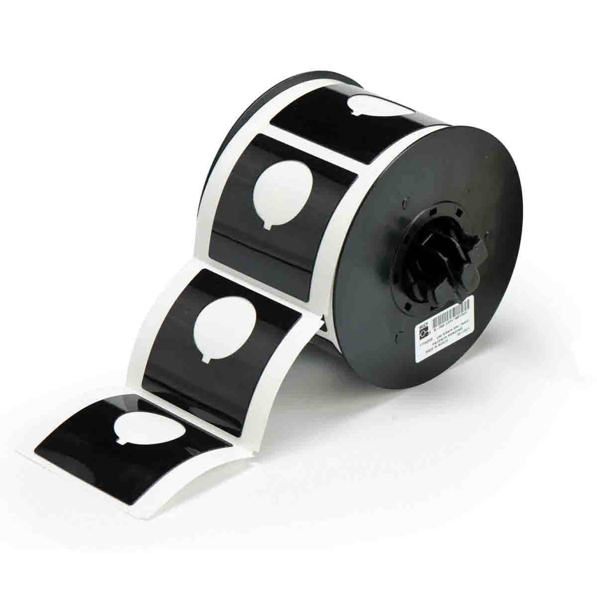 BBP3x Typenschilder–Drucktasten • Schwarz • 60.96 x 60.96 mm Ausbruch 30.5 mm-0