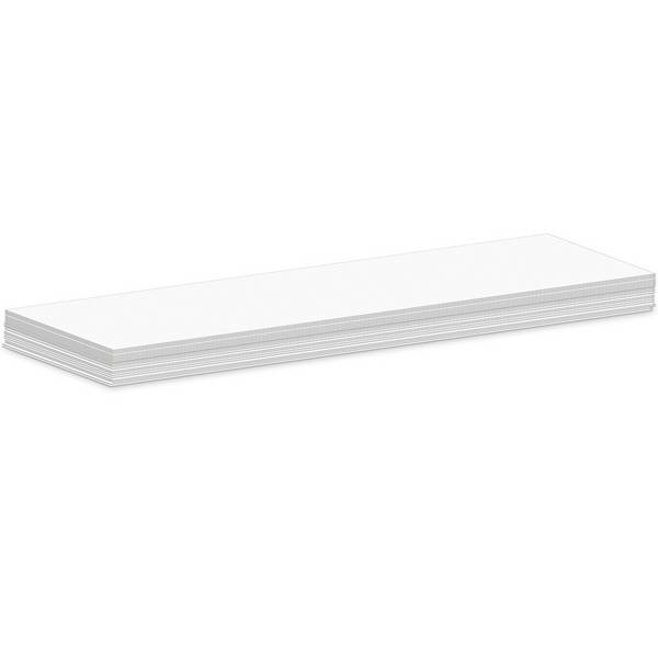 Kartoneinlagen • Weiß • Abmessung: 128 mm x 50 mm • Material: Karton