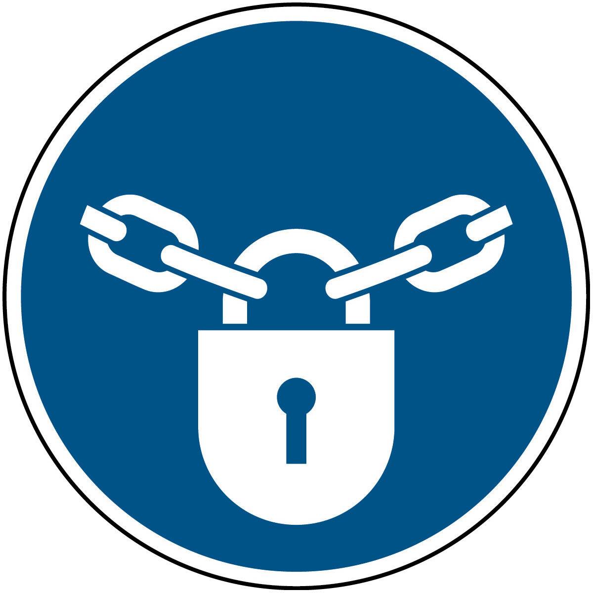 Gebot • Geschlossen halten • M028 • 315 mm • B-862-0