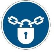 Gebot • Geschlossen halten • M028 • 315 mm • B-862-1