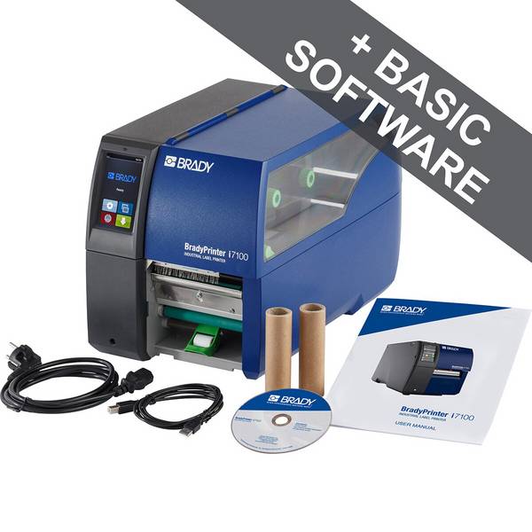 BradyPrinteri7100, 600dpi–EU, mit Abziehfunktion