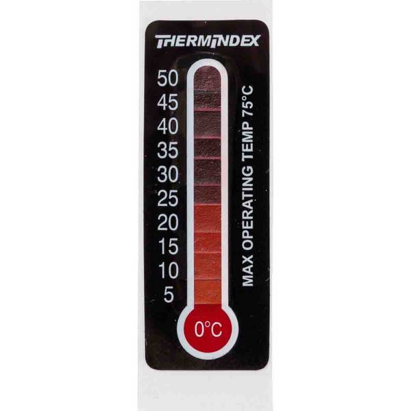 Reversible, temperaturanzeigende Etiketten - 11Temperatur-Messstufen 0 - 50°C